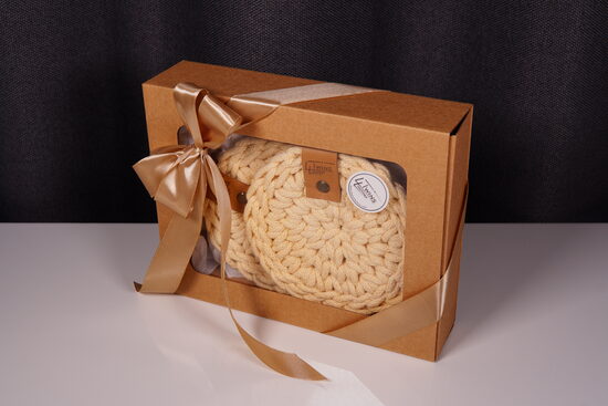 Mazie galda paliktņi - Butter Yellow